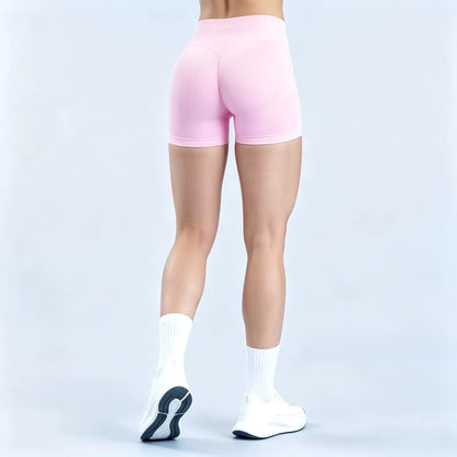 Gym Shorts 4.5" Women Fitness Sports Biker Shorts Workout Scrunch Yoga Leggings